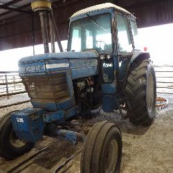 Ford 7700 cab tractor