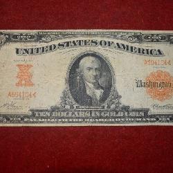 $10.00 Gold Certificate