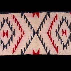 Navajo Saddle Blanket/Gallup Rug - Triangles