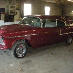 1955 CHEVROLET 2 DOOR HARDTOP