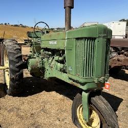 JOHN DEERE MODEL 60 SINGLE FRONT TRACTOR WITH PTO