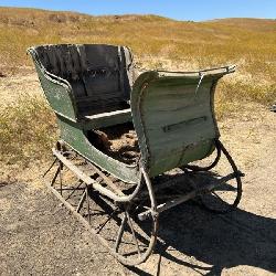 WISCONSIN CARRIAGE COMPANY ONE HORSE OPEN SLEIGH