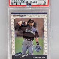 2001 Donruss Best Silver Ichiro Suzuki RC PSA 10