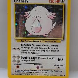 Pokemon 1999 Chansey Holo 3