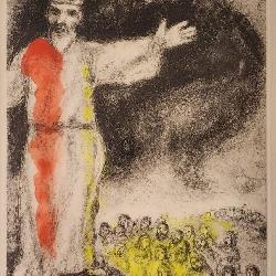 Marc Chagall Color Etching, 