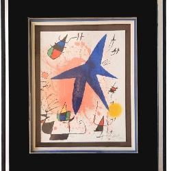 Joan Miro Lithograph, 