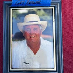 Autographed Golf Legend