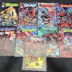 9 Spawn Comic Book Collection 1995-1996