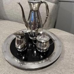 4pc. Far East Reed Barton Sterling Silver Coffee