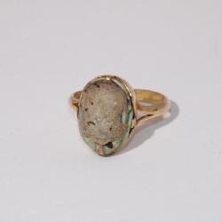 14kt yellow gold Genuine Scarad Ring with Egyptian