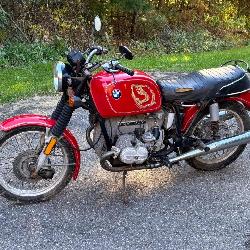 1970’s BMW R 75/6 Motorcycle