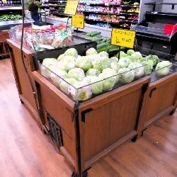 SELF CONTAINED ISLAND PRODUCE CASE