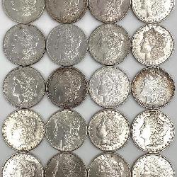 20 High Grade Pre-1921 Morgan Silver Dollars