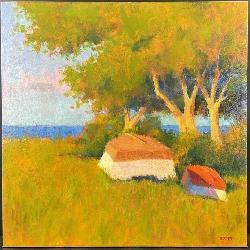 Mike Rooney, NC Original Seaside Oil Painting