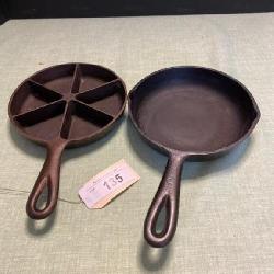 Cast iron pans