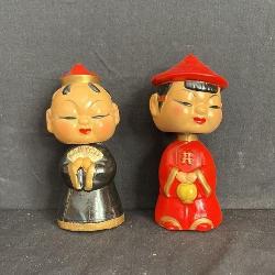 Asian bobble head dolls