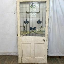 STAINED GLASS DOOR