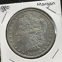 1880 MORGAN SILVER DOLLAR