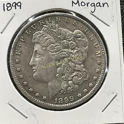 1899 MORGAN SILVER DOLLAR