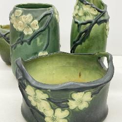 Roseville Dogwood & other Art Pottery