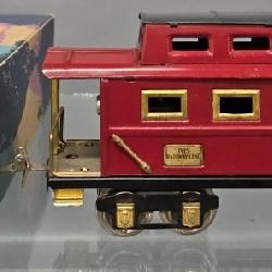 Ives O gauge caboose