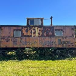 Railroad Train Car Caboose