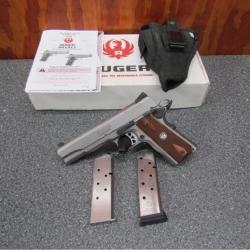 Ruger SR1911 45 Auto, 2 Mags, Sights, Stainless