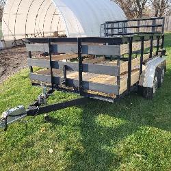 Landscape Trailer Tandem-Axle 6x10.5' 1 7/8