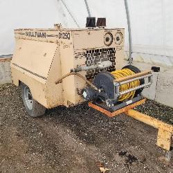 Sullivan D125Q Air Compressor Pintle hitch Diesel