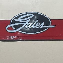 Vintage Gates Sign