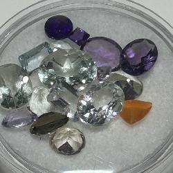 15.55CT MIXED LOT OF GEMSTONES