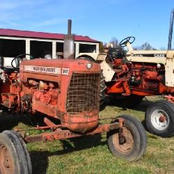 Allis Chalmers D17 and Case 990 Tractors