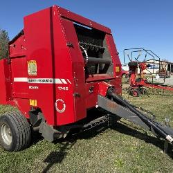 Massey Ferguson Round Baler & Hay Tedder