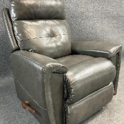 La Z Boy Grey Swivel Recliner