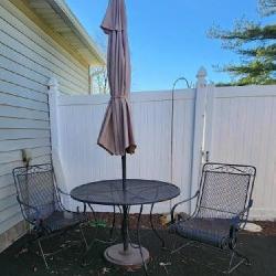 5 PC Expanded Steel Patio Set