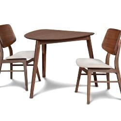 Classic Furniture Oscar 3-piece Wood Dining Set