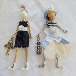 French Doll Pendants