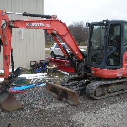 2017 KUBOTA KX040-4 EXCAVATOR 627 HOURS