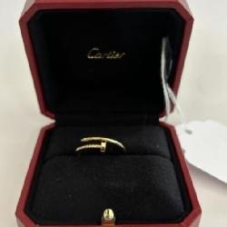 Cartier 18K Yellow Gold Ring