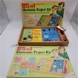 Vtg 65 in 1 Electronic Project Kit