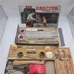 Vtg. Erector Set 100 Toys In One