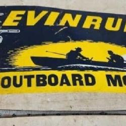 Evinrude Outboard Motors sign