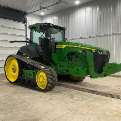 2021 8RT340 tractor, 4,654 hrs, 25in tracks, 120in spacing, 