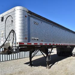 2013 Kruz Ravens 36Ft Square End Dump Trailer, 66 inch sides,