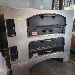 MARSAL MB60 STACKED DBL DECK GAS PIZZA OVEN