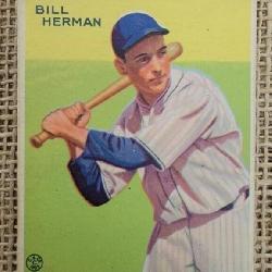 1933 Goudey Bill Herman #227 Chicago Cubs