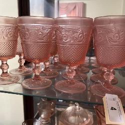 Pink Depression Glassware