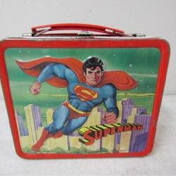 1978 Superman Metal Lunch Box