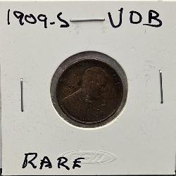 1909 S VDB Rare Lincoln Penny