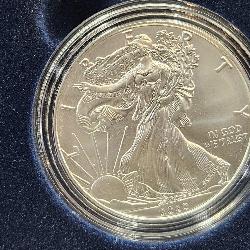 2020 W American Eagle 1 oz. Silver UNC Coin